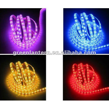 Cambio de color impermeable SMD5050 led luz de la cinta